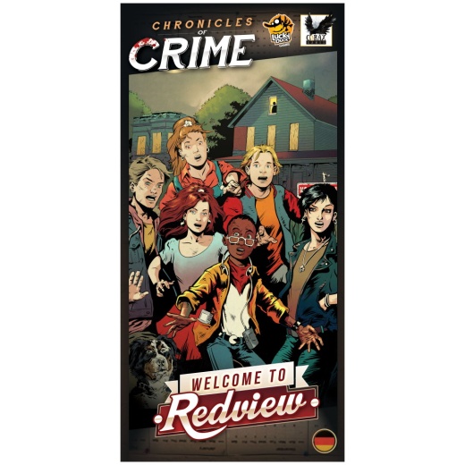 Chronicles of Crime: Welcome to Redview (Exp.) i gruppen SÄLLSKAPSSPEL / Expansioner hos Spelexperten (LKY038)
