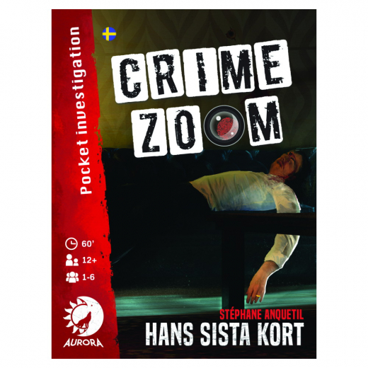 Crime Zoome: Case 1 - Hans Sista Kort (Swe) i gruppen SÄLLSKAPSSPEL / Kortspel hos Spelexperten (LKYCZ01SE)