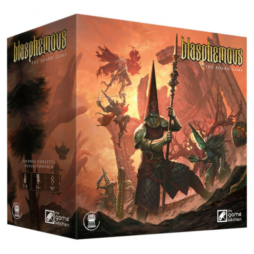 Blasphemous: The Board Game i gruppen SÄLLSKAPSSPEL / Strategispel hos Spelexperten (LMS85389)