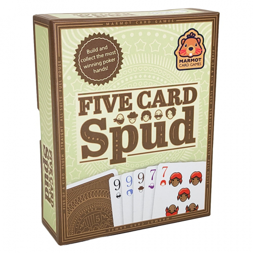 Five Card Spud i gruppen SÄLLSKAPSSPEL / Kortspel hos Spelexperten (LNG2026FCS)