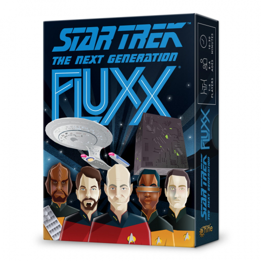 Star Trek: The Next Generation Fluxx i gruppen SÄLLSKAPSSPEL / Spelserier / Fluxx hos Spelexperten (LOO086)
