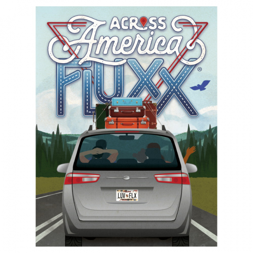 Across America Fluxx i gruppen SÄLLSKAPSSPEL / Kortspel hos Spelexperten (LOO126)