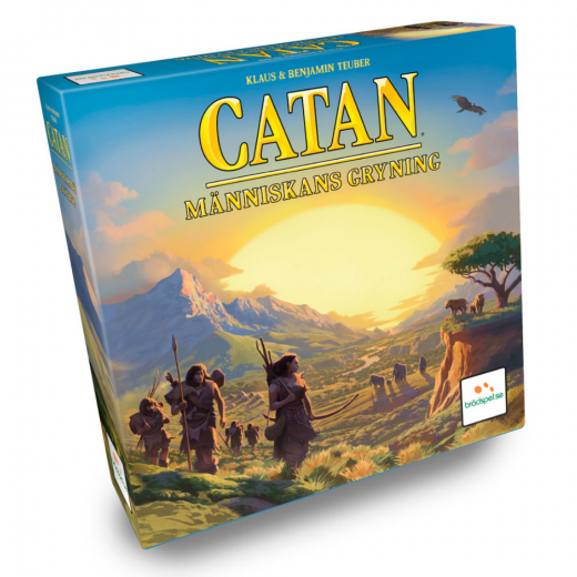 Catan: Människans Gryning i gruppen SÄLLSKAPSSPEL hos Spelexperten (LPFI440)