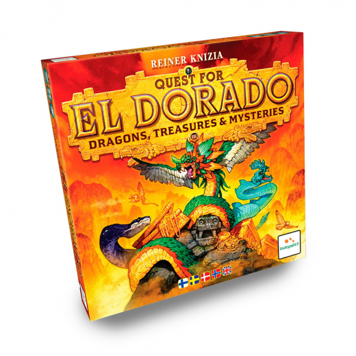 Quest for El Dorado: Dragons, Treasures & Mysteries (Exp.) (Swe) i gruppen SÄLLSKAPSSPEL / Expansioner hos Spelexperten (LPFI515)
