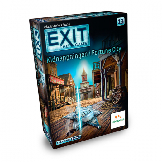 Exit: The Game - Kidnappningen i Fortune City (Swe) i gruppen SÄLLSKAPSSPEL / Strategispel hos Spelexperten (LPFI573)