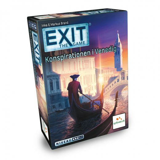 Exit: The Game - Konspirationen i Venedig i gruppen SÄLLSKAPSSPEL / Escape Room / Exit: The Game hos Spelexperten (LPFI585)