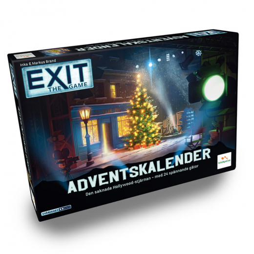 Exit: The Game - Adventskalender Den saknade Hollywood-stjärnan i gruppen SÄLLSKAPSSPEL / Escape Room hos Spelexperten (LPFI596)