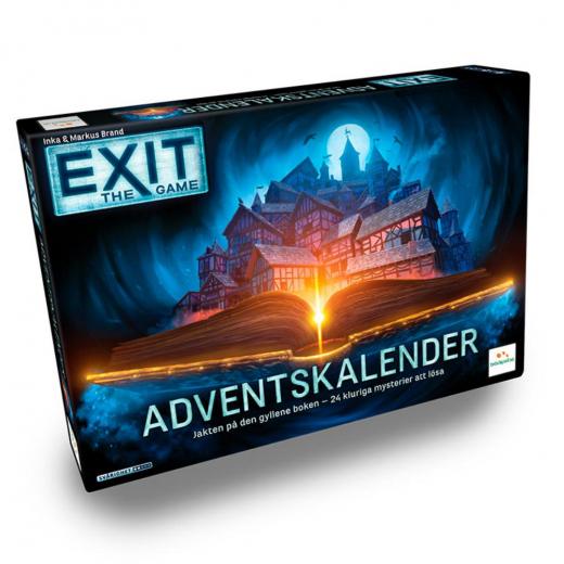Exit: The Game - Adventskalender Jakten på den Gyllene Boken i gruppen SÄLLSKAPSSPEL / Escape Room hos Spelexperten (LPFI599)