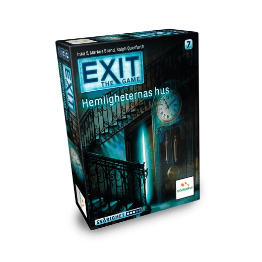 Exit: The Game - Hemligheternas Hus (Swe) i gruppen SÄLLSKAPSSPEL / Strategispel hos Spelexperten (LPFI7343)