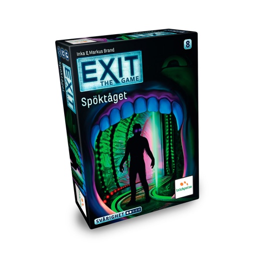 Exit: The Game - Spöktåget (Swe) i gruppen SÄLLSKAPSSPEL / Strategispel hos Spelexperten (LPFI7346)