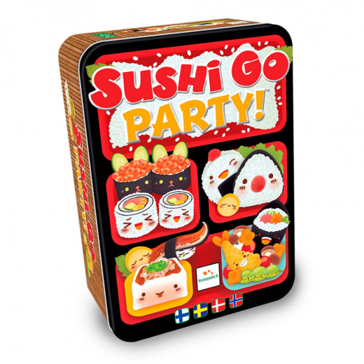 Sushi Go Party! (Swe) i gruppen SÄLLSKAPSSPEL / Kortspel hos Spelexperten (LPFI741)