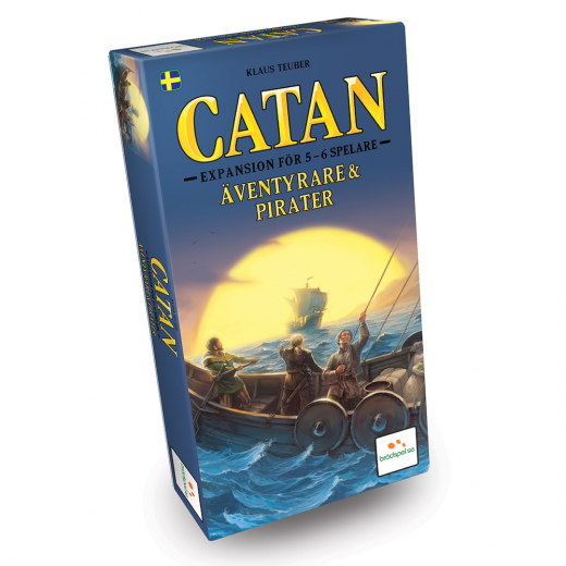 Catan: Äventyrare & Pirater 5-6 spelare (Exp.) i gruppen SÄLLSKAPSSPEL / Expansioner hos Spelexperten (LPFI7432)