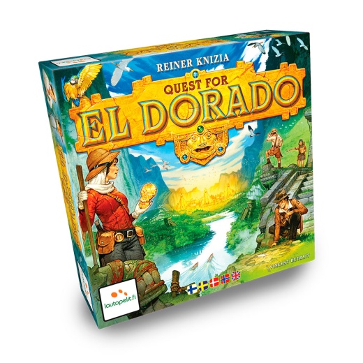 Quest for El Dorado (Swe) i gruppen SÄLLSKAPSSPEL / Familjespel hos Spelexperten (LPFI7465)