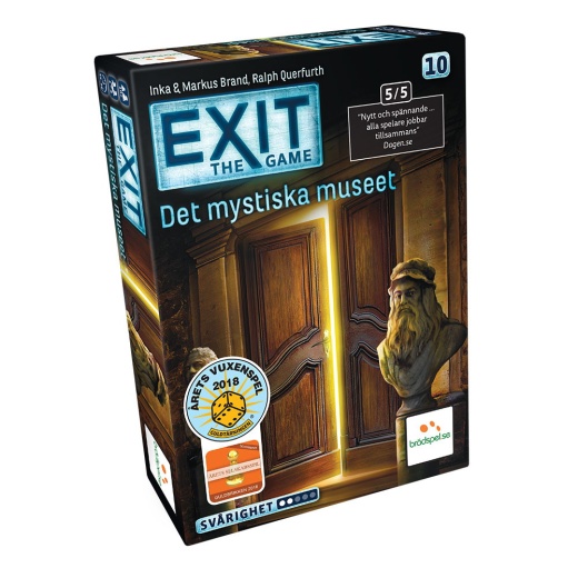 Exit: The Game - Det Mystiska Museet (Swe) i gruppen SÄLLSKAPSSPEL / Strategispel hos Spelexperten (LPFI7561)
