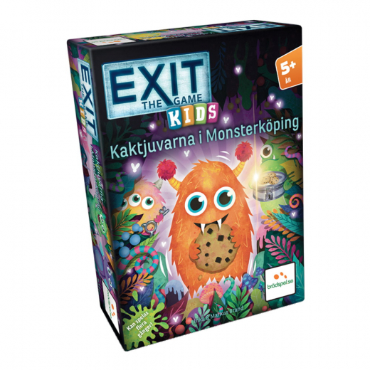 Exit: The Game - För Barn: Kaktjuvarna i Monsterköping i gruppen SÄLLSKAPSSPEL / Barnspel hos Spelexperten (LPFI760)