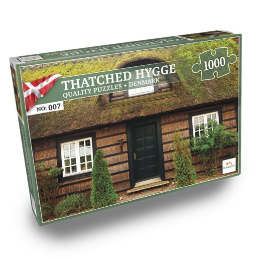 Nordic Puzzels: Thatched Hygge 1000 bitar i gruppen PUSSEL / 1000 bitar hos Spelexperten (LPFI7624)