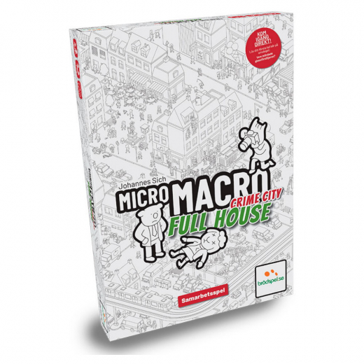 MicroMacro: Crime City - Full House (Swe) i gruppen SÄLLSKAPSSPEL / Strategispel hos Spelexperten (LPFI7703)