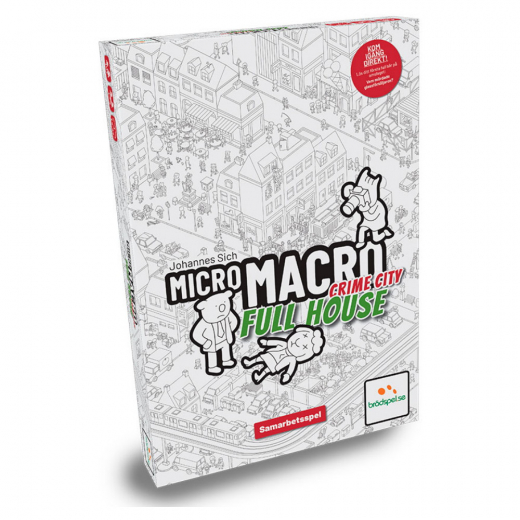 MicroMacro: Crime City - Full House (Swe) i gruppen SÄLLSKAPSSPEL hos Spelexperten (LPFI7703)