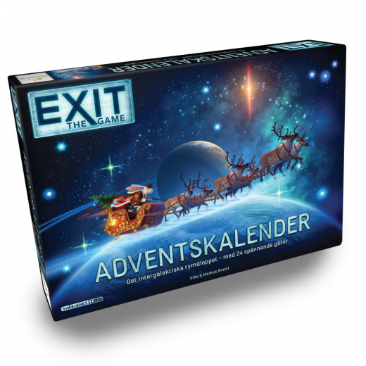 Exit: The Game - Adventskalender Det Intergalaktiska Rymdloppet i gruppen SÄLLSKAPSSPEL / Escape Room / Escape Room adventskalender hos Spelexperten (LPFI782)