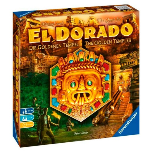Quest for El Dorado: The Golden Temples (Swe) i gruppen SÄLLSKAPSSPEL / Strategispel hos Spelexperten (LPFI801)