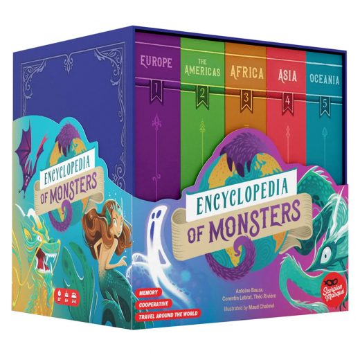 Encyclopedia of Monsters i gruppen SÄLLSKAPSSPEL / Familjespel hos Spelexperten (LSM0155)