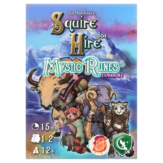 Squire for Hire: Mystic Runes i gruppen SÄLLSKAPSSPEL / Strategispel hos Spelexperten (LTM018)