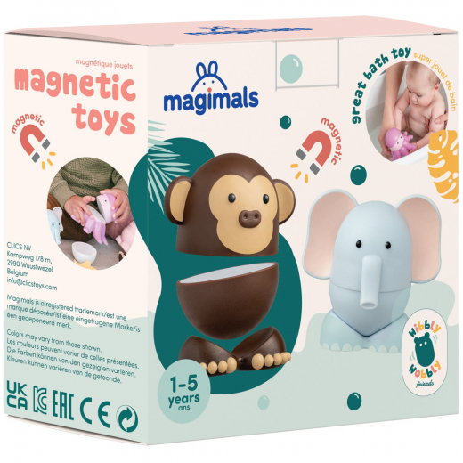 Magimals Safari i gruppen LEKSAKER / Barn & baby / Barn & babyleksaker hos Spelexperten (M-401002)