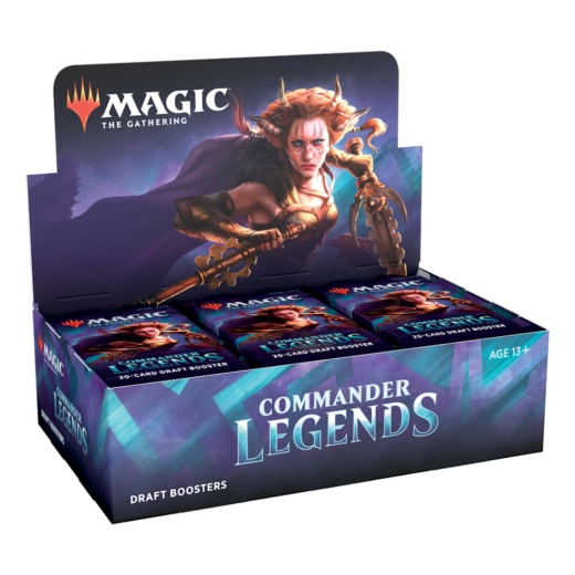 Magic: The Gathering - Commander Legends Draft Booster Display i gruppen SÄLLSKAPSSPEL / Magic the Gathering hos Spelexperten (MAGC6323-DIS)