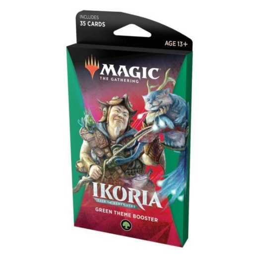 Magic: The Gathering - Ikoria Lair of the Behemoth Green Theme Booster i gruppen  hos Spelexperten (MAGC7422-GRE)