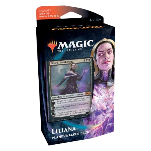 Magic: The Gathering - Core 2021 Planeswalker Deck - Liliana i gruppen  hos Spelexperten (MAGC7506-LIL)