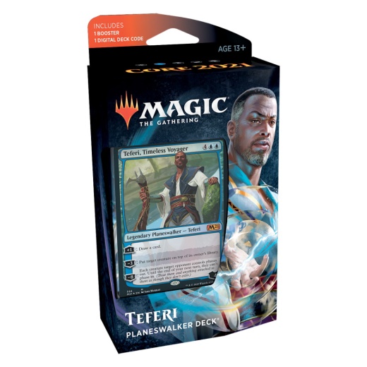 Magic: The Gathering - Core 2021 Planeswalker Deck - Teferi i gruppen  hos Spelexperten (MAGC7506-TEF)