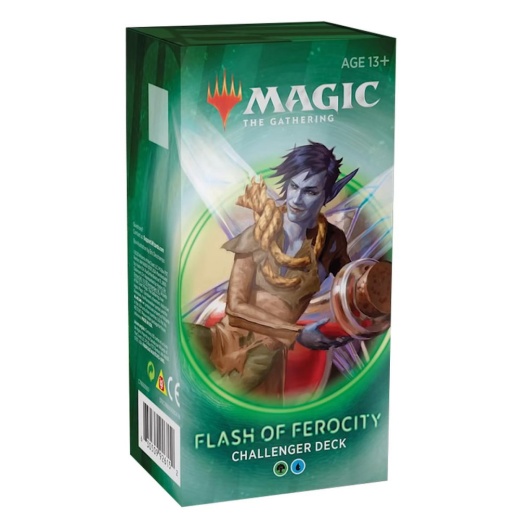 Magic: The Gathering - Challenger Deck 2020: Flash of Ferocity i gruppen SÄLLSKAPSSPEL / Magic the Gathering hos Spelexperten (MAGC7866FOF)