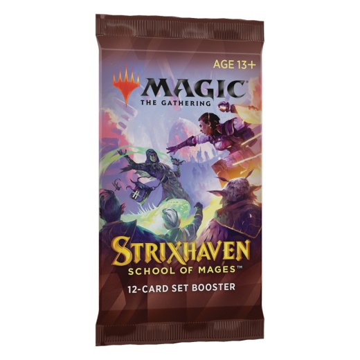 Magic: The Gathering - Strixhaven Set Booster i gruppen SÄLLSKAPSSPEL / Magic The Gathering hos Spelexperten (MAGC8446)