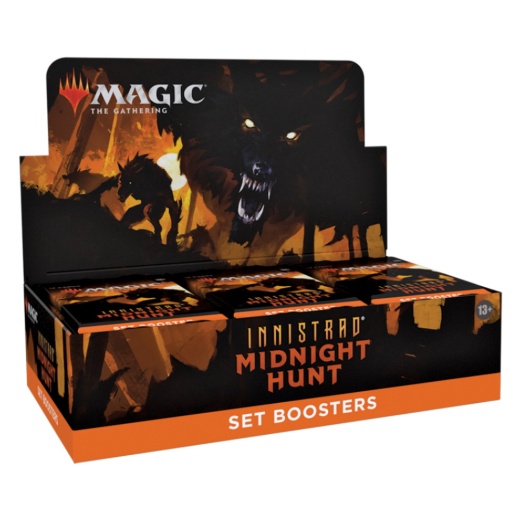Magic: The Gathering - Innistrad: Midnight Hunt Set Booster Display i gruppen SÄLLSKAPSSPEL / Magic the Gathering hos Spelexperten (MAGC8953-DIS)