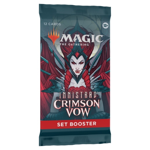 Magic: The Gathering - Innistrad: Crimson Vow Set Booster i gruppen SÄLLSKAPSSPEL / Magic The Gathering hos Spelexperten (MAGC9064-BOO)