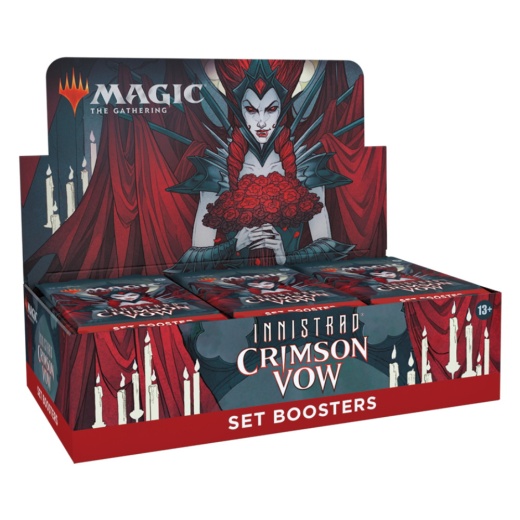 Magic: The Gathering - Innistrad: Crimson Vow Set Booster Display i gruppen SÄLLSKAPSSPEL / Magic the Gathering hos Spelexperten (MAGC9064-DIS)