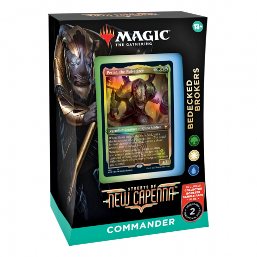Magic: The Gathering - Bedecked Brokers Commander Deck i gruppen SÄLLSKAPSSPEL / Magic the Gathering hos Spelexperten (MAGC9516-BRO)