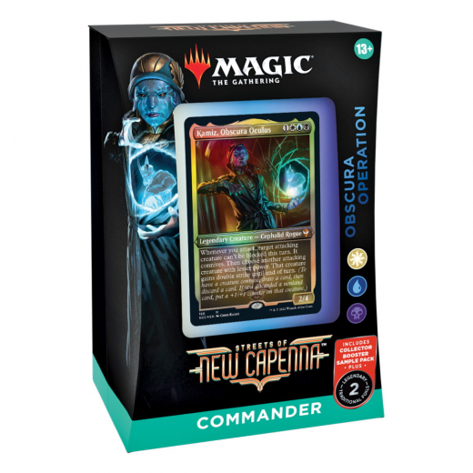 Magic: The Gathering - Obscura Operation Commander Deck i gruppen SÄLLSKAPSSPEL / Magic the Gathering hos Spelexperten (MAGC9516-OBS)