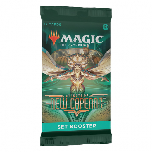 Magic: The Gathering - Streets of New Capenna Set Booster i gruppen SÄLLSKAPSSPEL / Magic the Gathering hos Spelexperten (MAGC9518-BOO)