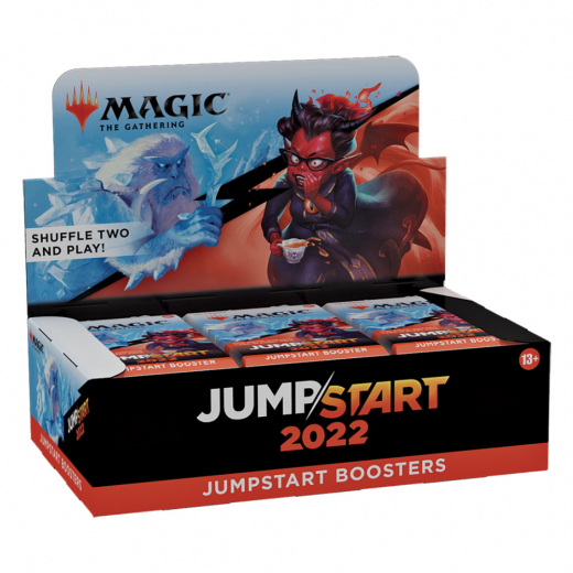 Magic: The Gathering - Jumpstart 2022 Booster Display i gruppen SÄLLSKAPSSPEL / Kortspel hos Spelexperten (MAGD0883-DIS)