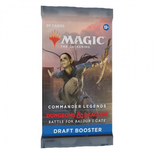 Magic: The Gathering - Battle for Baldur's Gate Draft Booster i gruppen SÄLLSKAPSSPEL / Magic the Gathering hos Spelexperten (MAGD1003-BOS)