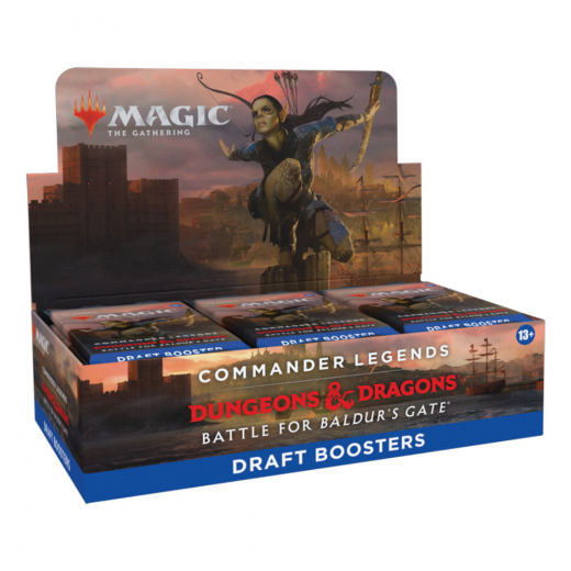 Magic: The Gathering - Battle for Baldur's Gate Draft Display i gruppen SÄLLSKAPSSPEL / Magic the Gathering hos Spelexperten (MAGD1003-DIS)