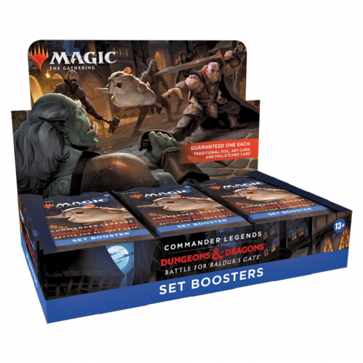 Magic: The Gathering - Battle for Baldur's Gate Set Display i gruppen SÄLLSKAPSSPEL / Magic the Gathering hos Spelexperten (MAGD1005-DIS)