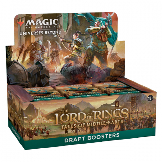 Magic: The Gathering - Lord of the Rings - Tales of Middle-earth Draft Display i gruppen SÄLLSKAPSSPEL / Magic the Gathering hos Spelexperten (MAGD1519-DIS)