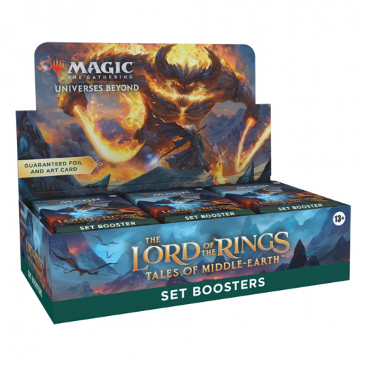 Magic: The Gathering - Lord of the Rings - Tales of Middle-earth Set Display i gruppen SÄLLSKAPSSPEL / Magic the Gathering hos Spelexperten (MAGD1523-DIS)