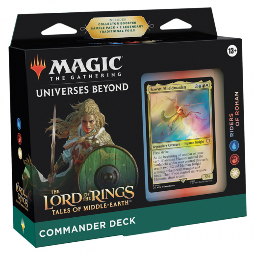 Magic: The Gathering - Riders of Rohan Commander Deck i gruppen SÄLLSKAPSSPEL / Magic the Gathering hos Spelexperten (MAGD1525-RID)