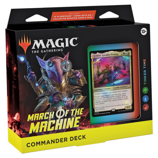 Magic: The Gathering - Tinker Time Commander Deck i gruppen SÄLLSKAPSSPEL / Magic the Gathering hos Spelexperten (MAGD1792-TIN)