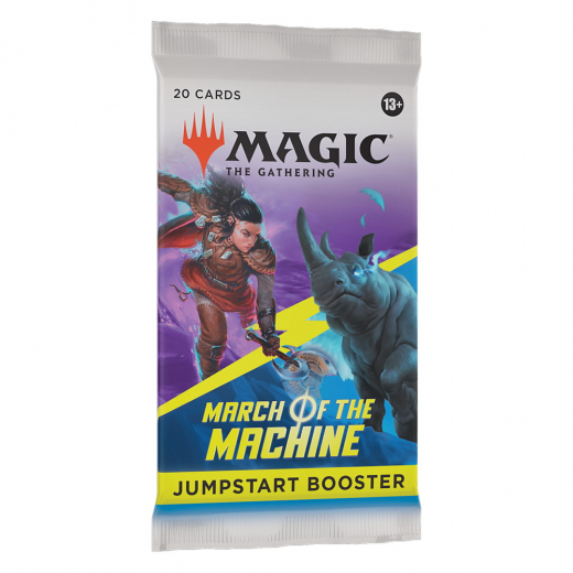 Magic: The Gathering - March of the Machine Jumpstart Booster i gruppen SÄLLSKAPSSPEL / Magic the Gathering hos Spelexperten (MAGD1793-BOS)