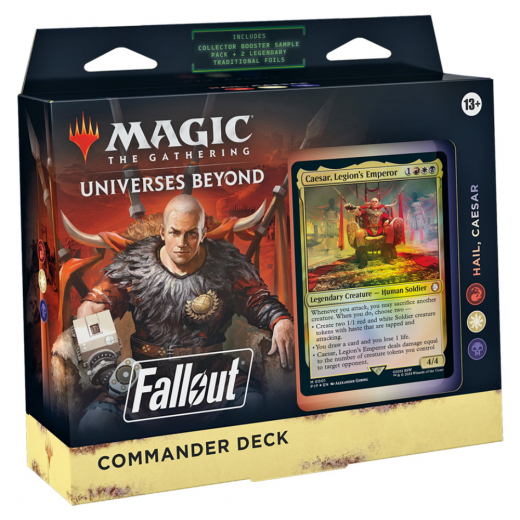 Magic: The Gathering - Fallout: Hail, Caesar Commander Deck i gruppen SÄLLSKAPSSPEL / Magic the Gathering hos Spelexperten (MAGD2351-HAI)