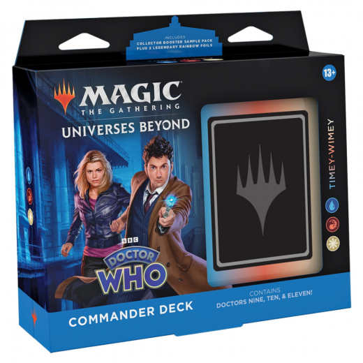 Magic: The Gathering - Timey-Wimey Commander Deck i gruppen SÄLLSKAPSSPEL / Magic the Gathering hos Spelexperten (MAGD2363-TIM)